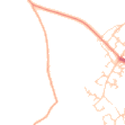 Daytime road noise heatmap for HP1 2SE