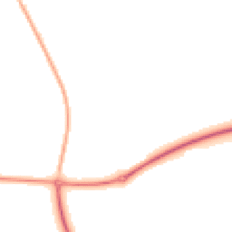 Night-time road noise heatmap for HP1 3AT