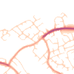 Daytime road noise heatmap for HP1 3LF