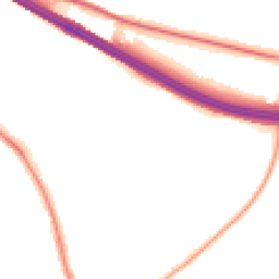 Night-time road noise heatmap for HP10 0BN