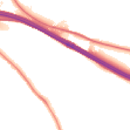 Night-time road noise heatmap for HP10 0LZ