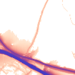 Daytime road noise heatmap for HP10 0NS