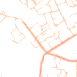 Daytime road noise heatmap for HP10 8HN