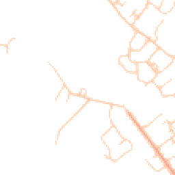Daytime road noise heatmap for HP10 8JH