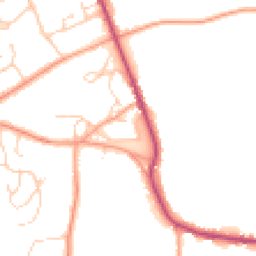 Daytime road noise heatmap for HP10 8LA