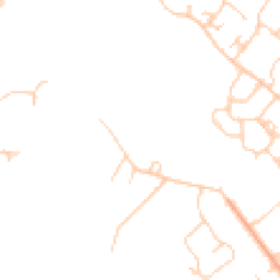 Daytime road noise heatmap for HP10 8QZ