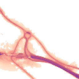 Night-time road noise heatmap for HP10 9AQ