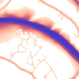 Daytime road noise heatmap for HP10 9DH