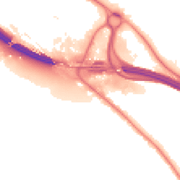 Night-time road noise heatmap for HP10 9EG