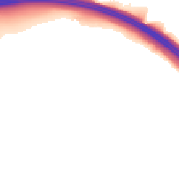 Night-time road noise heatmap for HP10 9EH