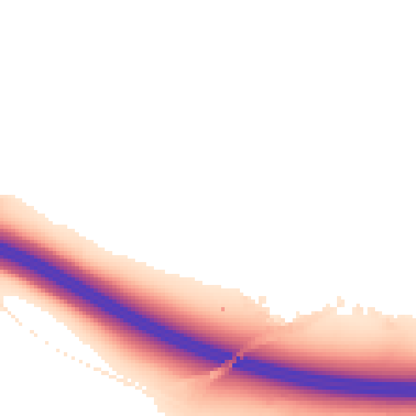 Night-time road noise heatmap for HP10 9GB