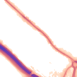 Night-time road noise heatmap for HP10 9GE