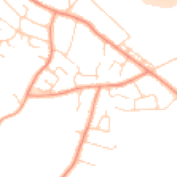 Daytime road noise heatmap for HP10 9JU