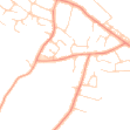 Daytime road noise heatmap for HP10 9JY