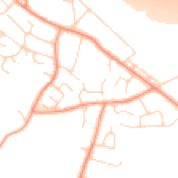 Daytime road noise heatmap for HP10 9LA