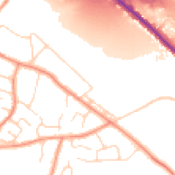 Daytime road noise heatmap for HP10 9LW