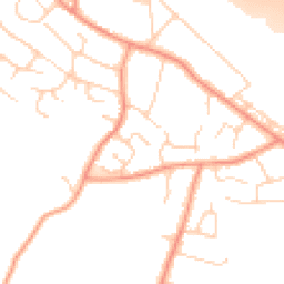 Daytime road noise heatmap for HP10 9PS