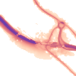 Night-time road noise heatmap for HP10 9QA