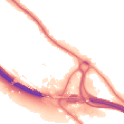 Night-time road noise heatmap for HP10 9TS