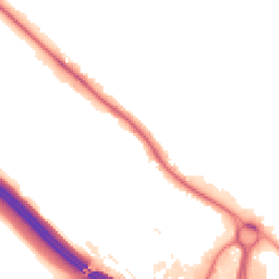 Night-time road noise heatmap for HP10 9UJ