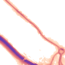 Night-time road noise heatmap for HP10 9XE