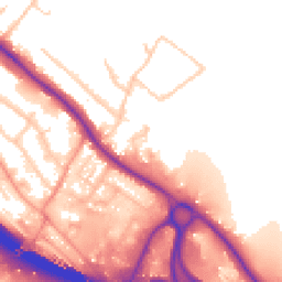 Daytime road noise heatmap for HP10 9YH