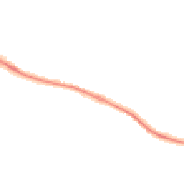 Night-time road noise heatmap for HP11 1BU