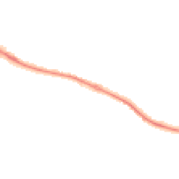 Night-time road noise heatmap for HP11 1DB