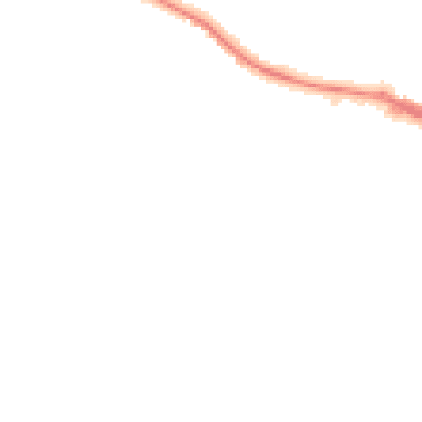 Night-time road noise heatmap for HP11 1DR