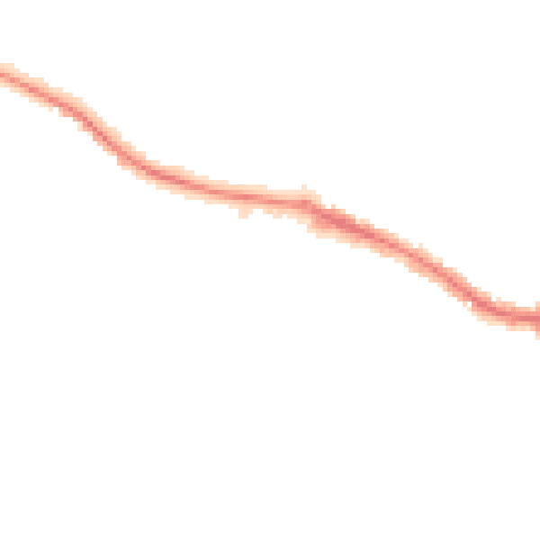 Night-time road noise heatmap for HP11 1FW