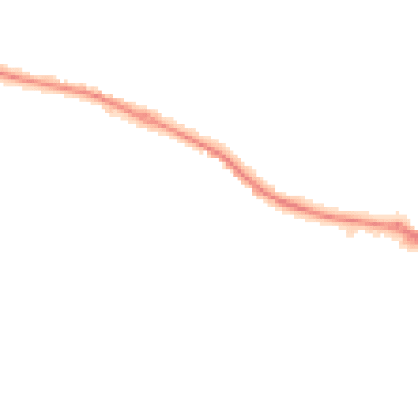 Night-time road noise heatmap for HP11 1QU