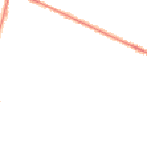 Night-time road noise heatmap for HP12 3AU