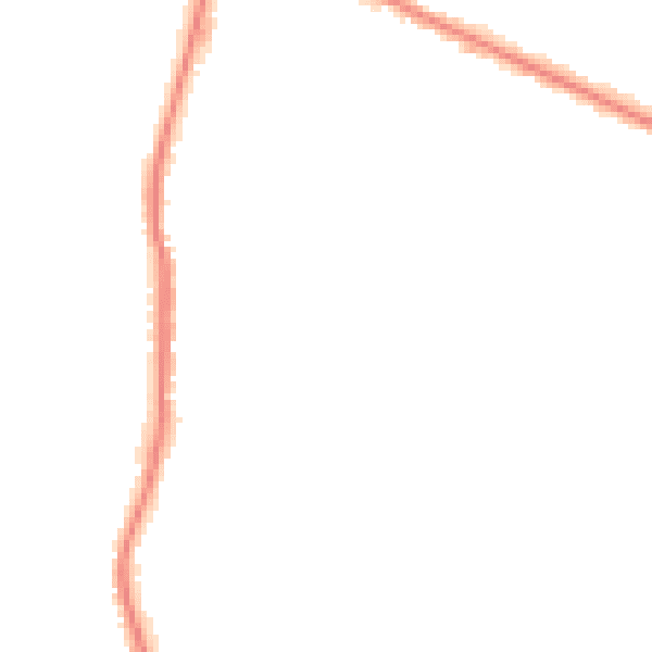 Night-time road noise heatmap for HP12 3DB