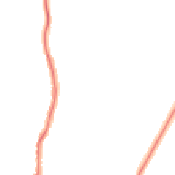 Night-time road noise heatmap for HP13 5BY