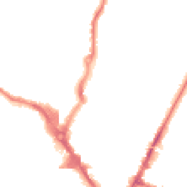 Night-time road noise heatmap for HP13 5DR