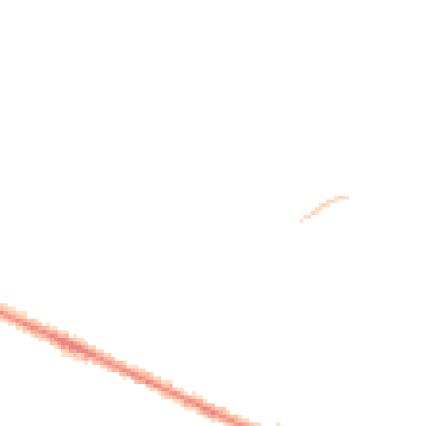 Night-time road noise heatmap for HP13 5SE