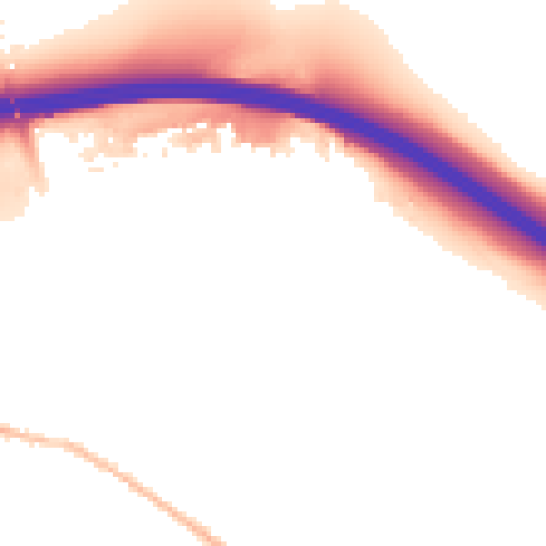 Night-time road noise heatmap for HP14 3EQ