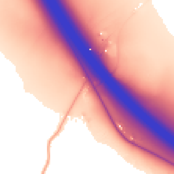 Daytime road noise heatmap for HP14 3PG