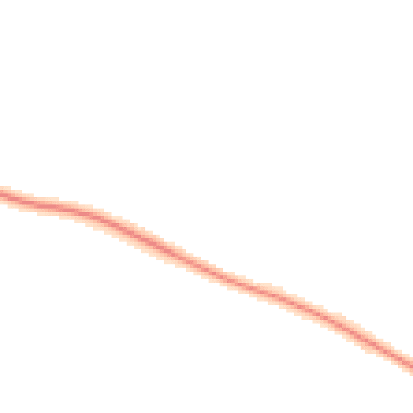 Night-time road noise heatmap for HP14 3XF