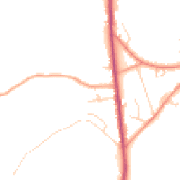 Daytime road noise heatmap for HP15 6DZ