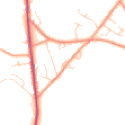 Daytime road noise heatmap for HP15 6EY