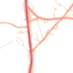 Daytime road noise heatmap for HP15 6HB
