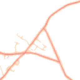 Daytime road noise heatmap for HP15 6HR