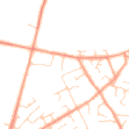 Daytime road noise heatmap for HP15 6ST