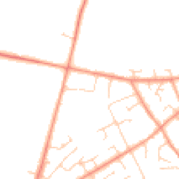 Daytime road noise heatmap for HP15 6UY