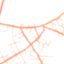 Daytime road noise heatmap for HP15 6XH