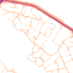 Daytime road noise heatmap for HP15 7TH