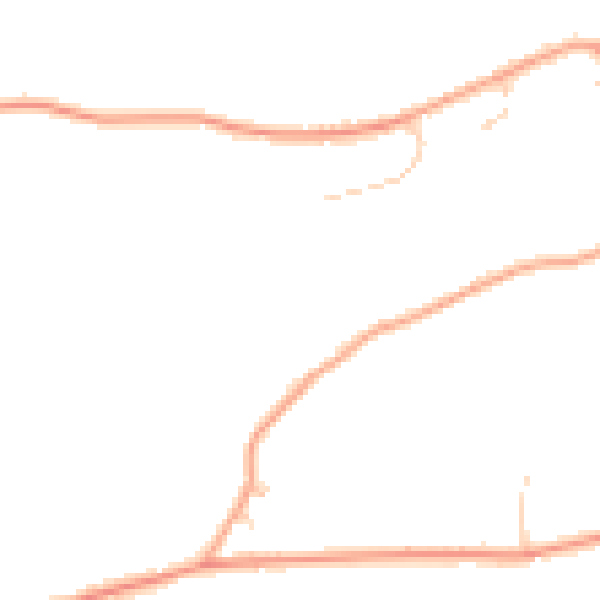 Daytime road noise heatmap for HP16 0EX