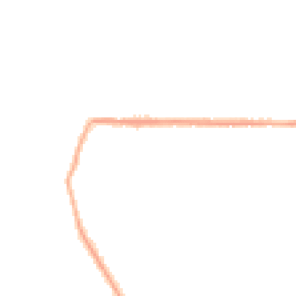 Night-time road noise heatmap for HP16 9EH
