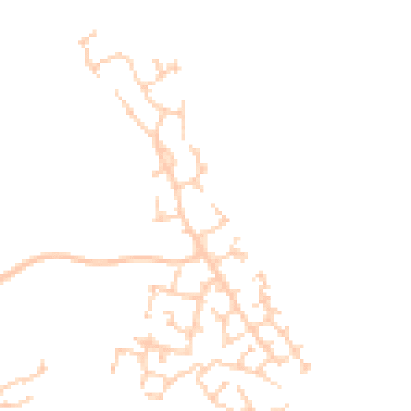 Daytime road noise heatmap for HP19 0GG